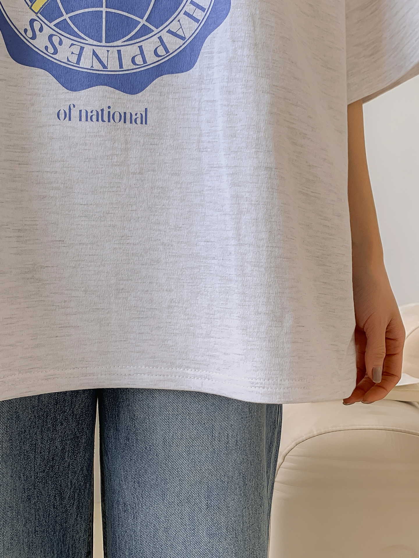 ESSENCEエンブレムボクシーTシャツ | 詳細画像15