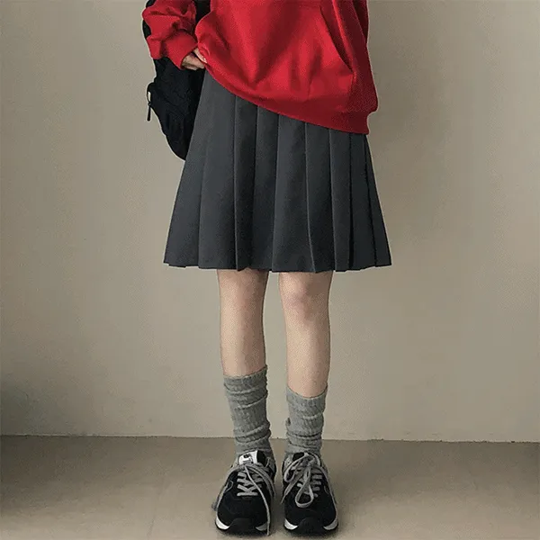 バックゴムプリーツスカート | hijjoo | 詳細画像1