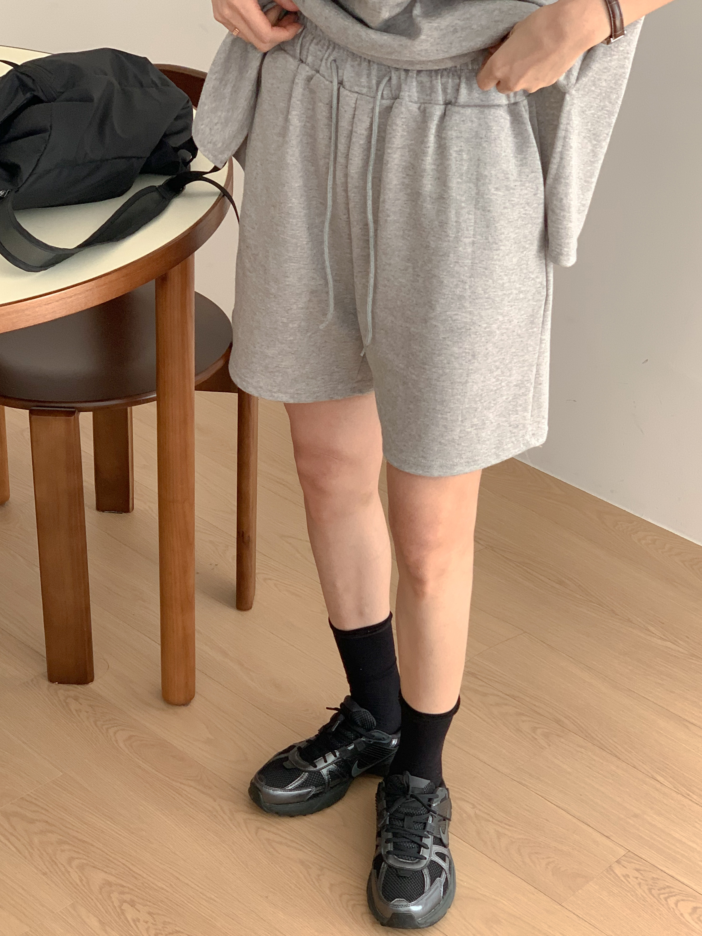 FLORIDAスリット半袖Tシャツ&ドロストハーフパンツSET | 詳細画像9
