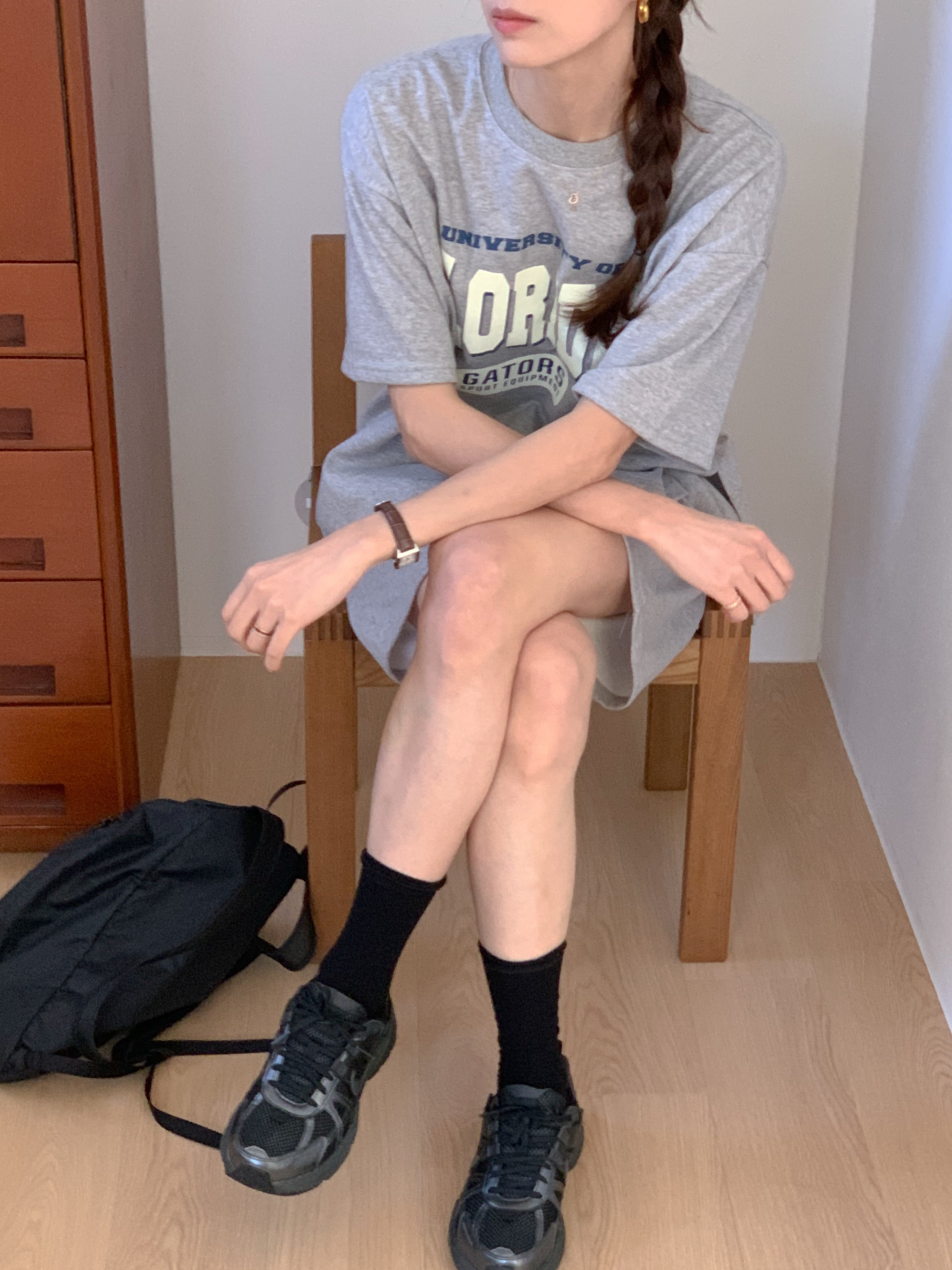 FLORIDAスリット半袖Tシャツ&ドロストハーフパンツSET | 詳細画像19