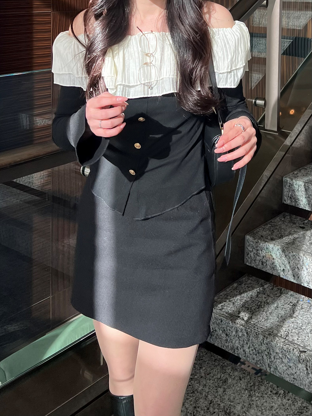 オフショルフリルTシャツ | 詳細画像14