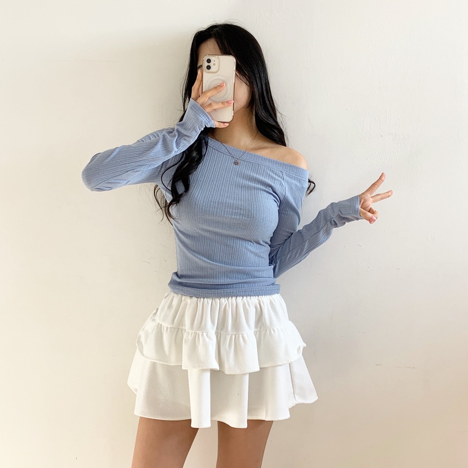 ワンショルスリムTシャツ | 詳細画像3