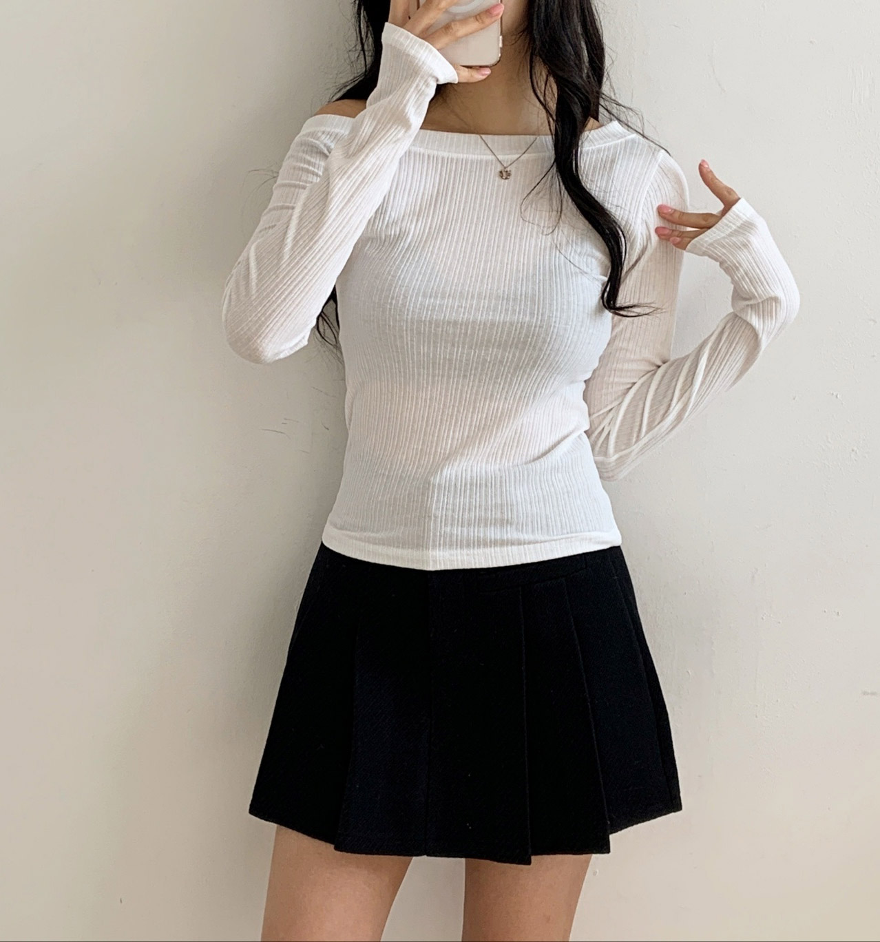 ワンショルスリムTシャツ | 詳細画像6