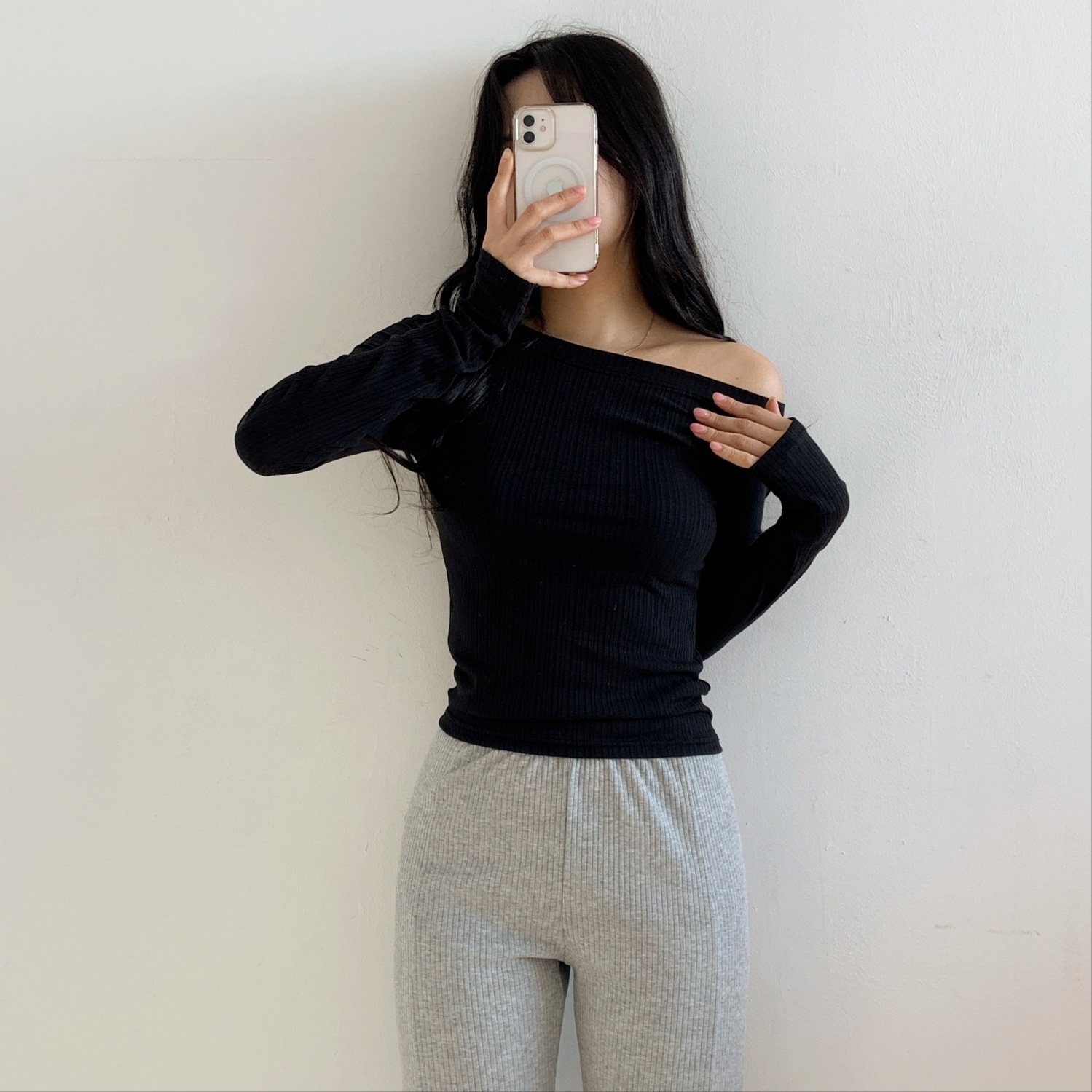 ワンショルスリムTシャツ | 詳細画像7