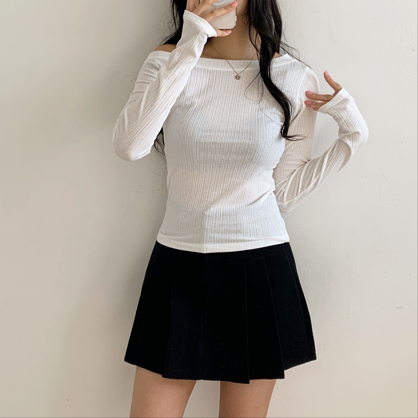 ワンショルスリムTシャツ | 詳細画像8