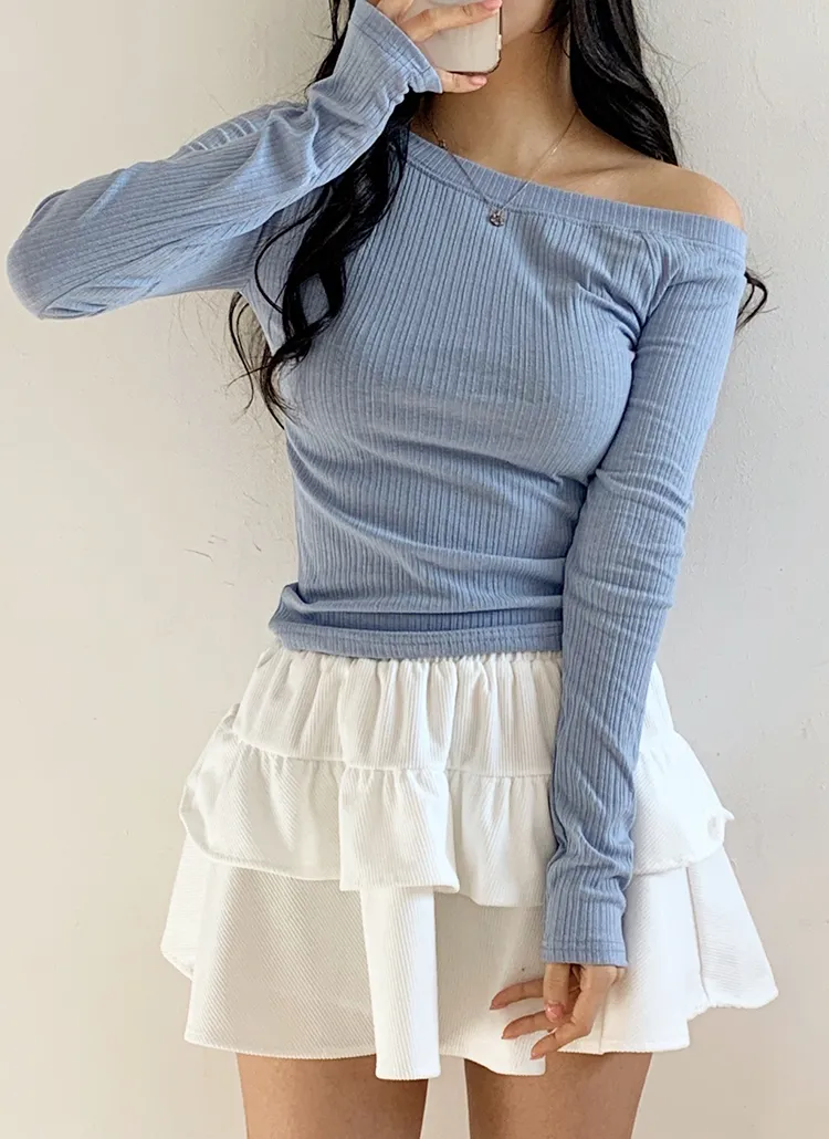 ワンショルスリムTシャツ | 詳細画像1