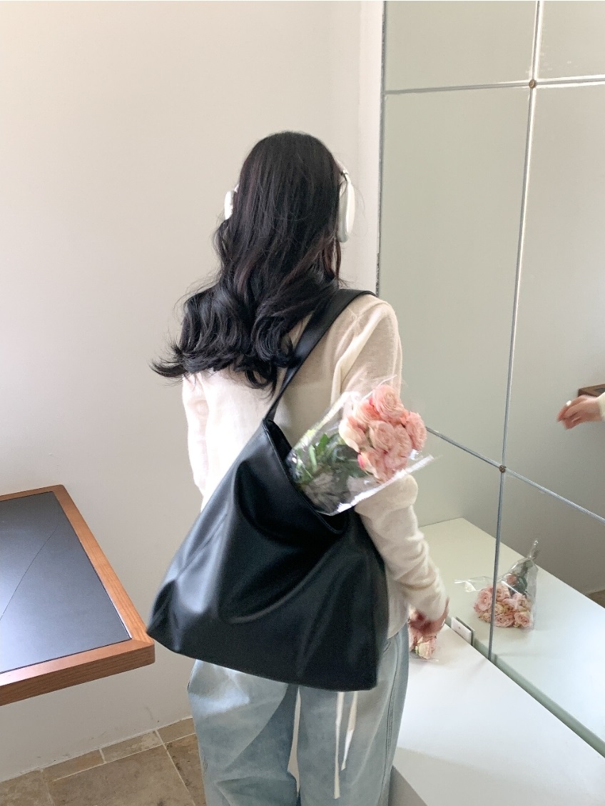 ワンハンドルエコレザーバッグ | 詳細画像7