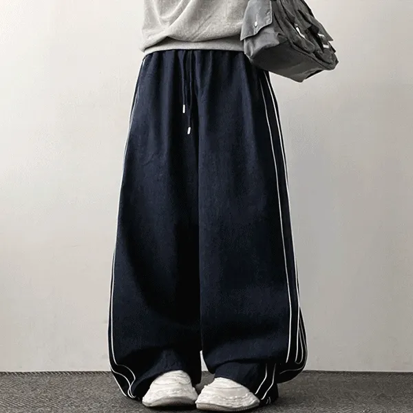 2WAYトラックデニムパンツ | hijjoo | 詳細画像1