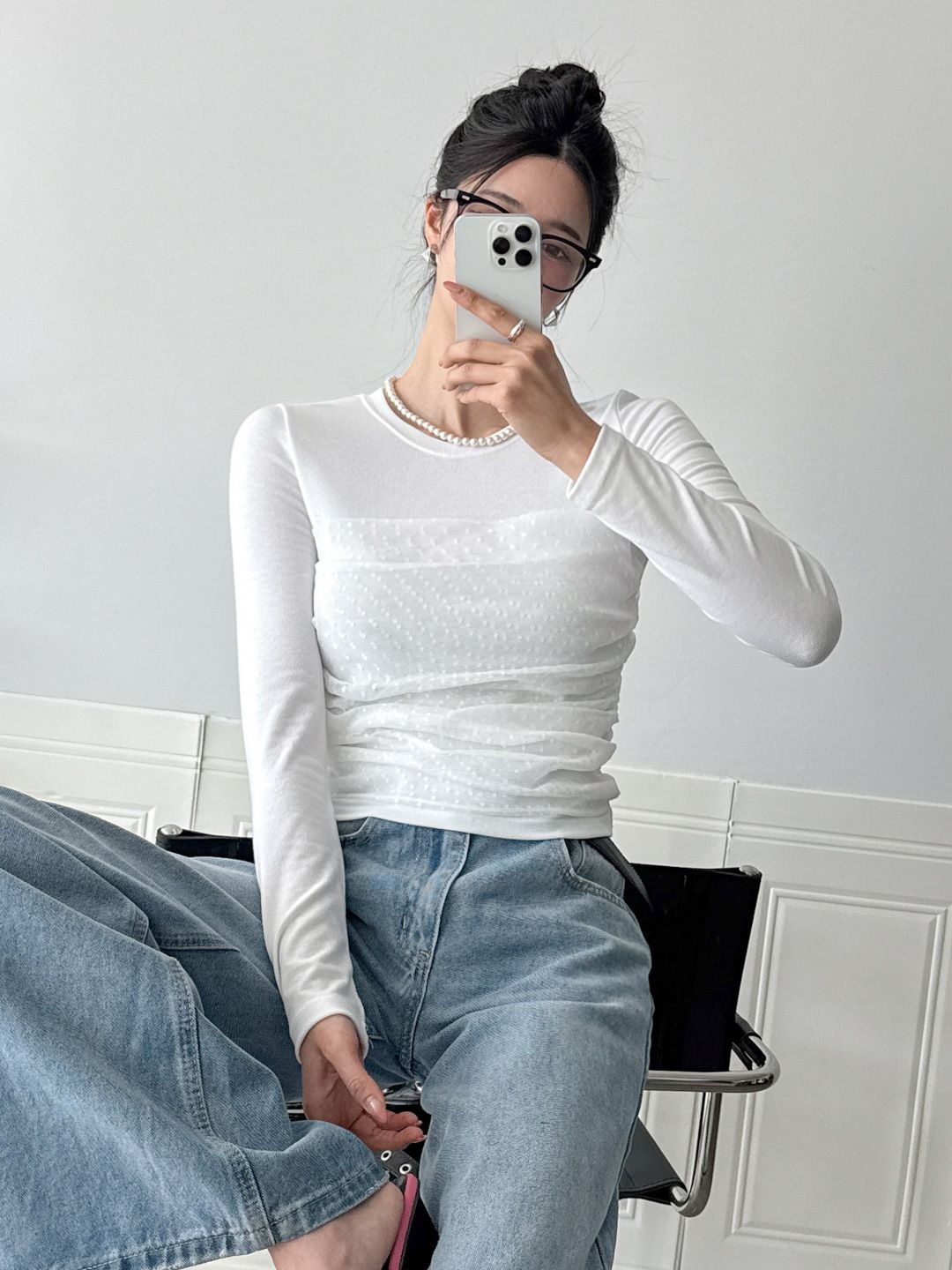 ドットチュールドッキングTシャツ | 詳細画像3