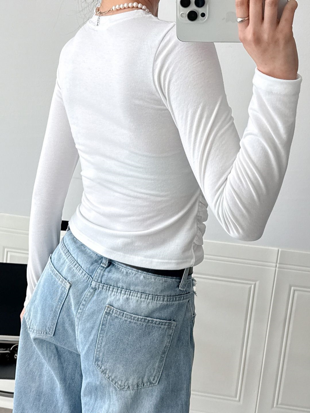 ドットチュールドッキングTシャツ | 詳細画像10