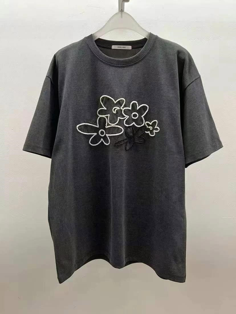 フラワー刺繍半袖Tシャツ | 詳細画像10
