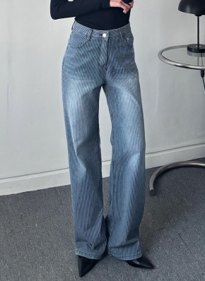 試着対象】SOMETHING ELSA STANDARD ストレートデニムパンツ