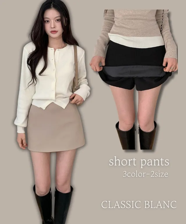 台形ミニスカートパンツ | classicblanc | 詳細画像1
