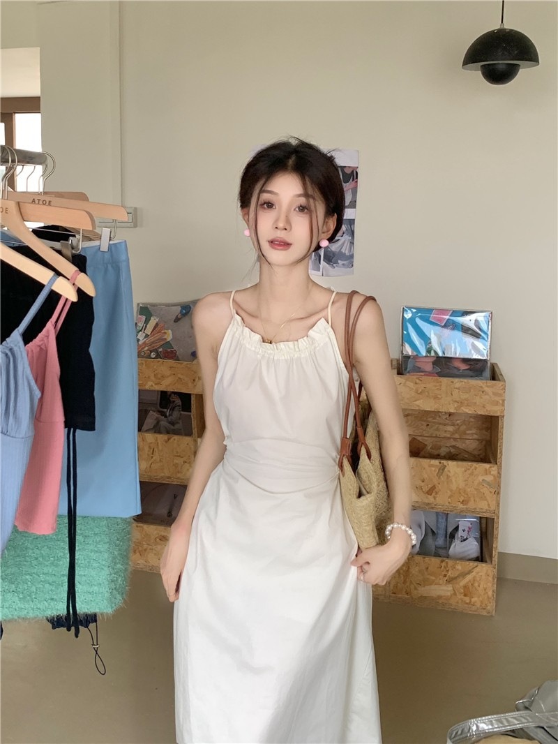 バックレスリボンホルターネックワンピース | 詳細画像9