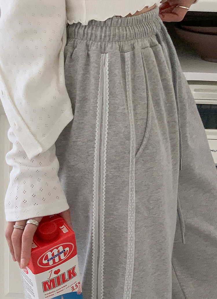 レーストラックグレースウェットパンツ | レディースファッション通販
