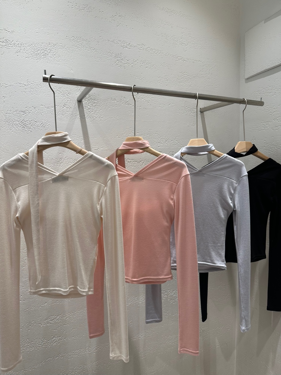 ストラップ付シフォンボレロネックTシャツ | 詳細画像21