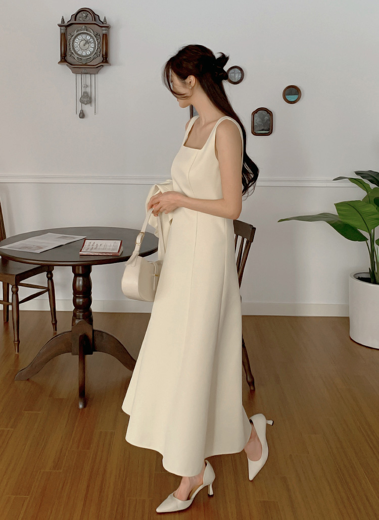 ツイードショートジャケット&スクエアノースリフレアワンピースSET