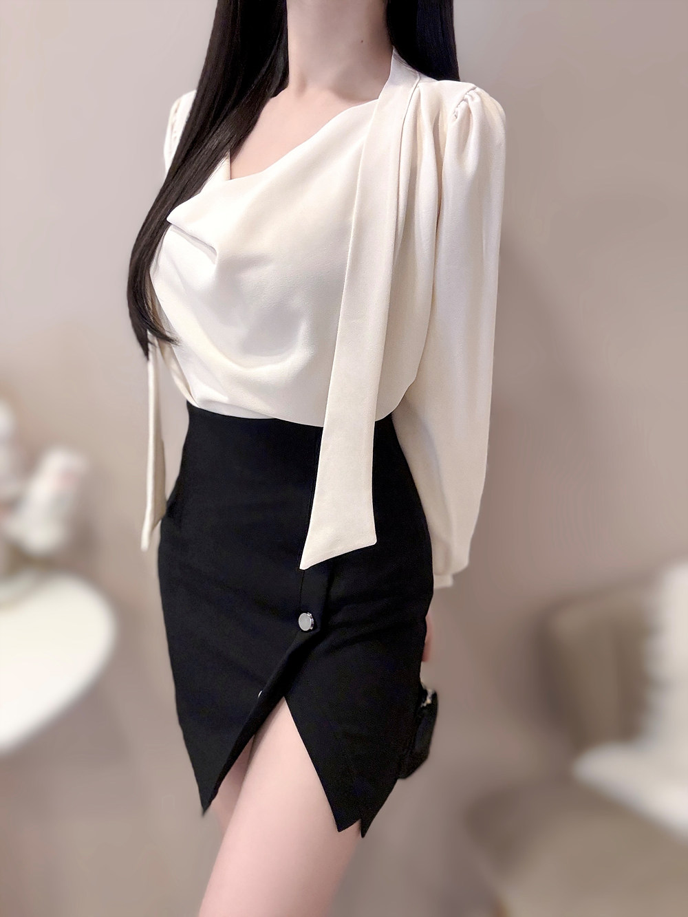 ボタンスリットミニスカート | 詳細画像10