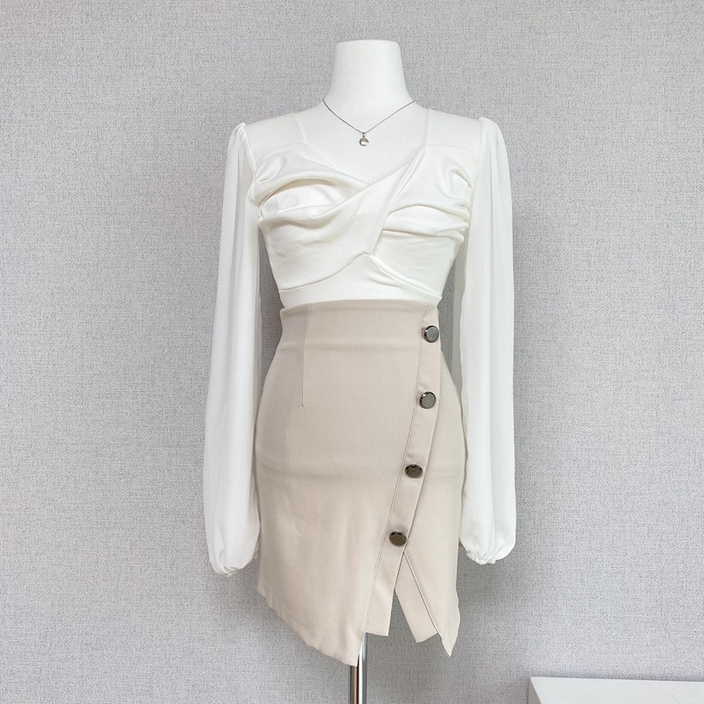 ボタンスリットミニスカート | 詳細画像19