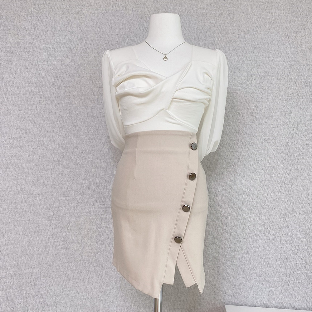 ボタンスリットミニスカート | 詳細画像23