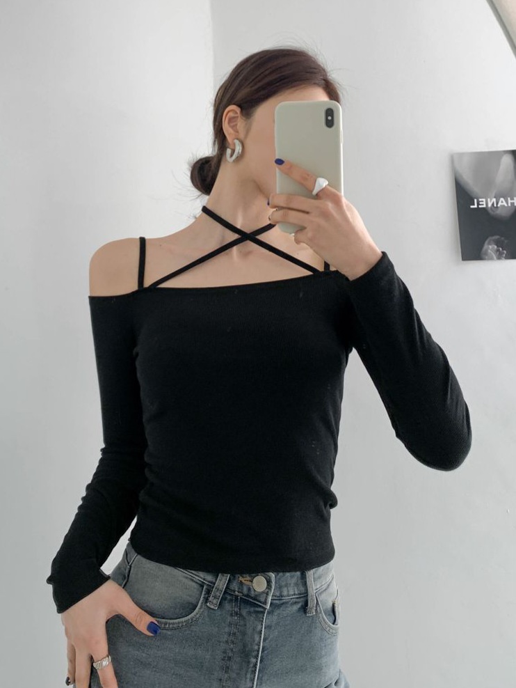 ホルターリボンオフショルTシャツ | 詳細画像2