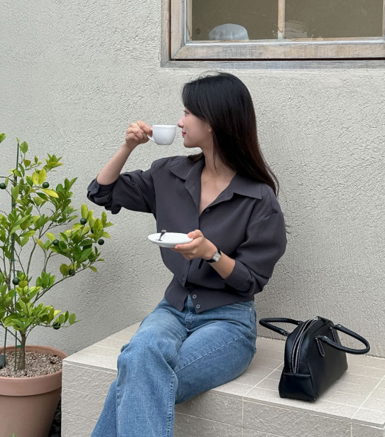 タックショートシャツ | 詳細画像4