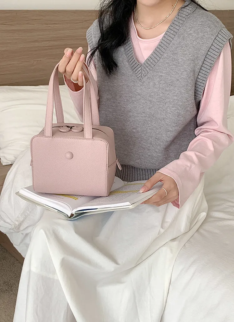ミニボックスシボトートバッグ | whosbag | 詳細画像1