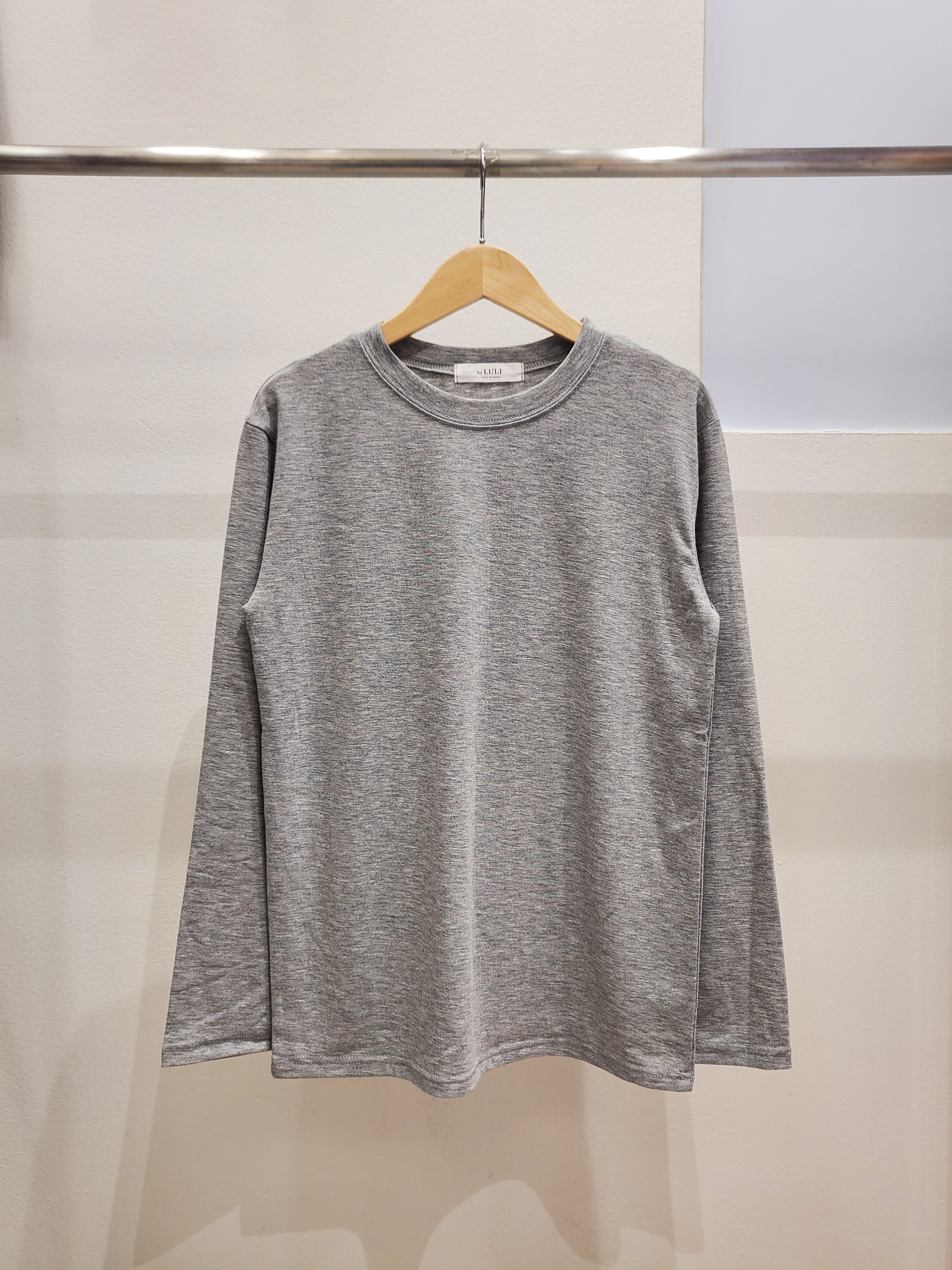 ラウンドネック長袖Tシャツ | 詳細画像14