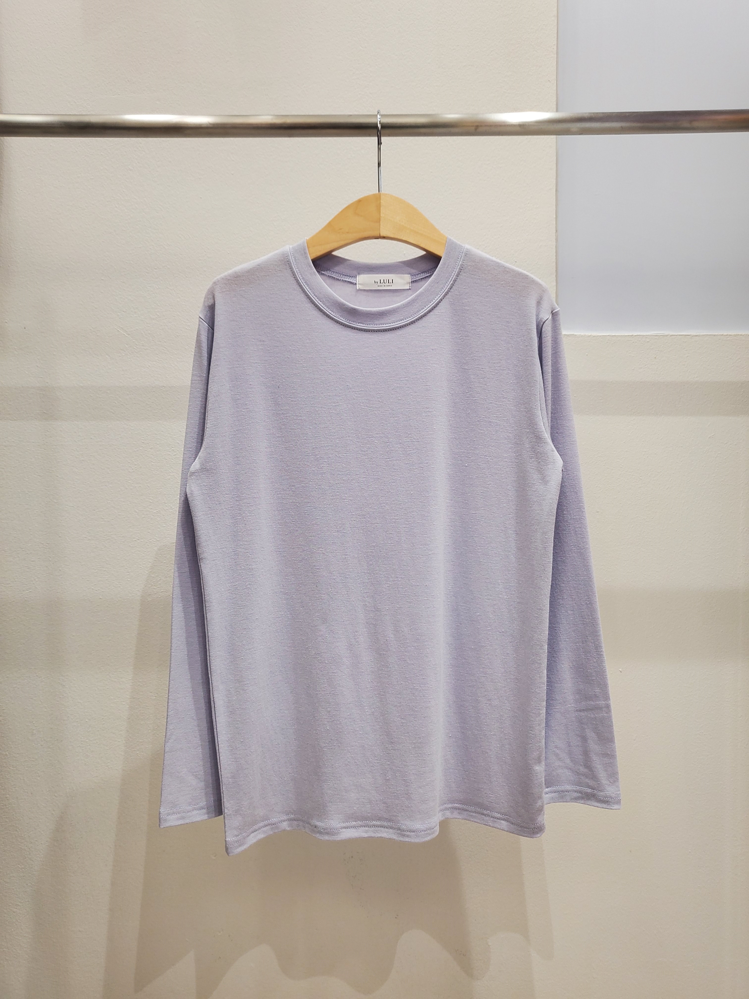 ラウンドネック長袖Tシャツ | 詳細画像19