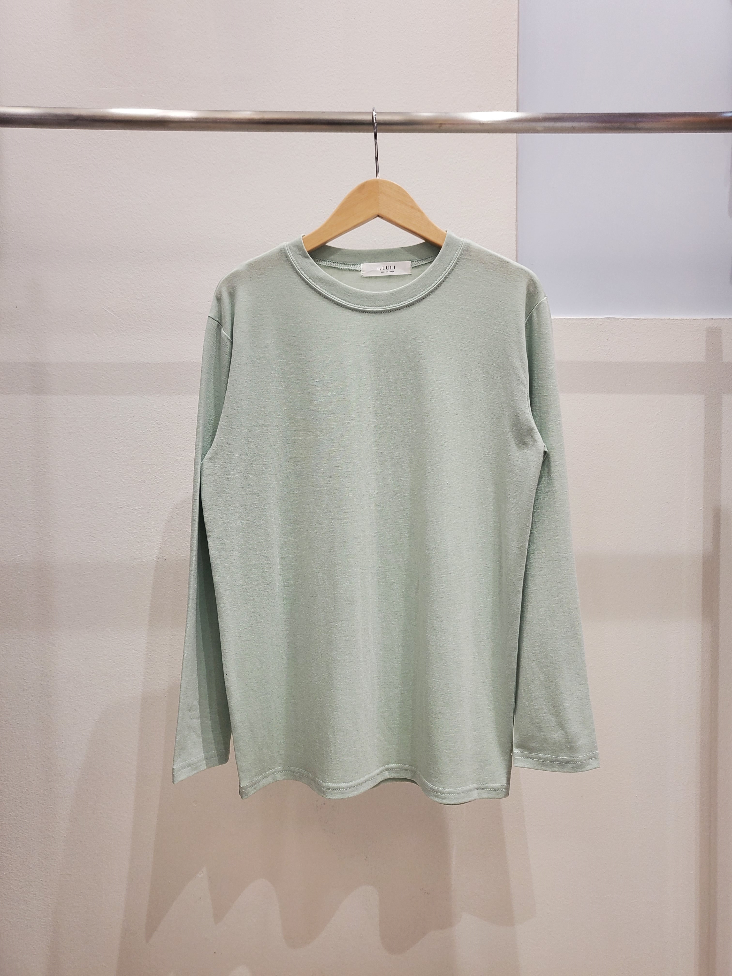 ラウンドネック長袖Tシャツ | 詳細画像20