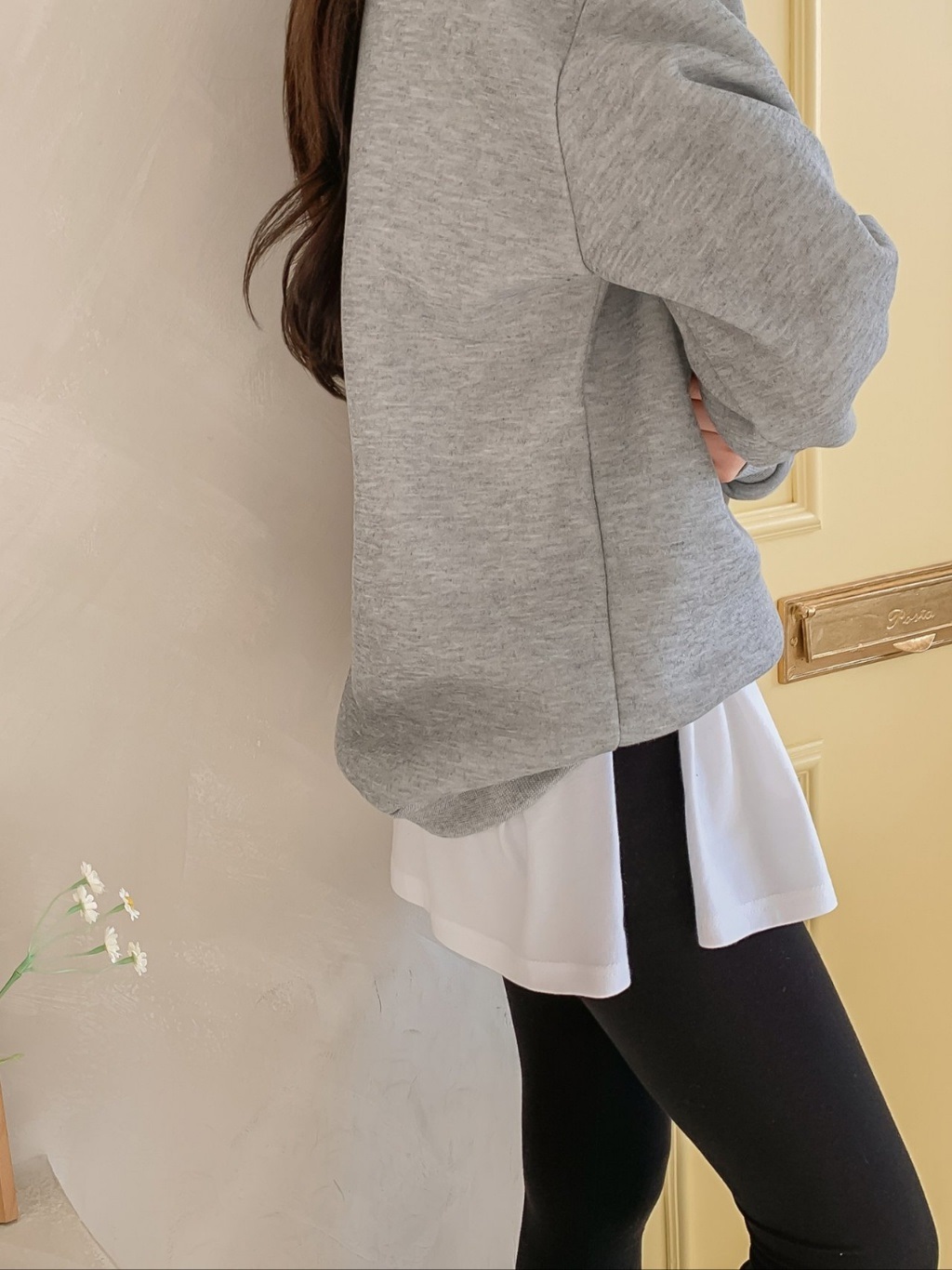 スリットロング長袖Tシャツ | 詳細画像15