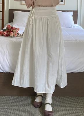セール】LAYERED TUCK RIBBON SK レイヤード タック リボン