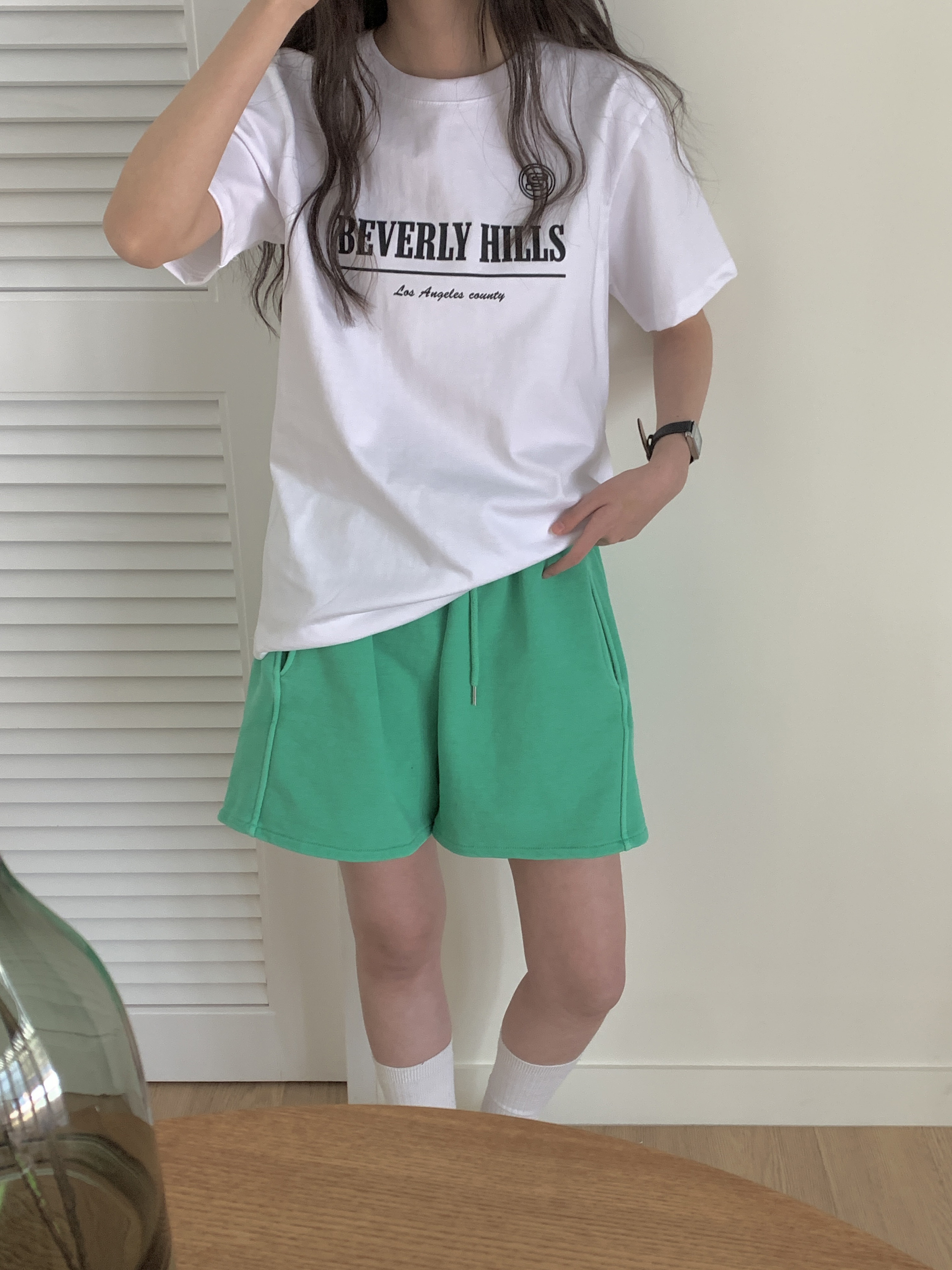 BEVERLY HILLSラウンド半袖Tシャツ | 詳細画像2