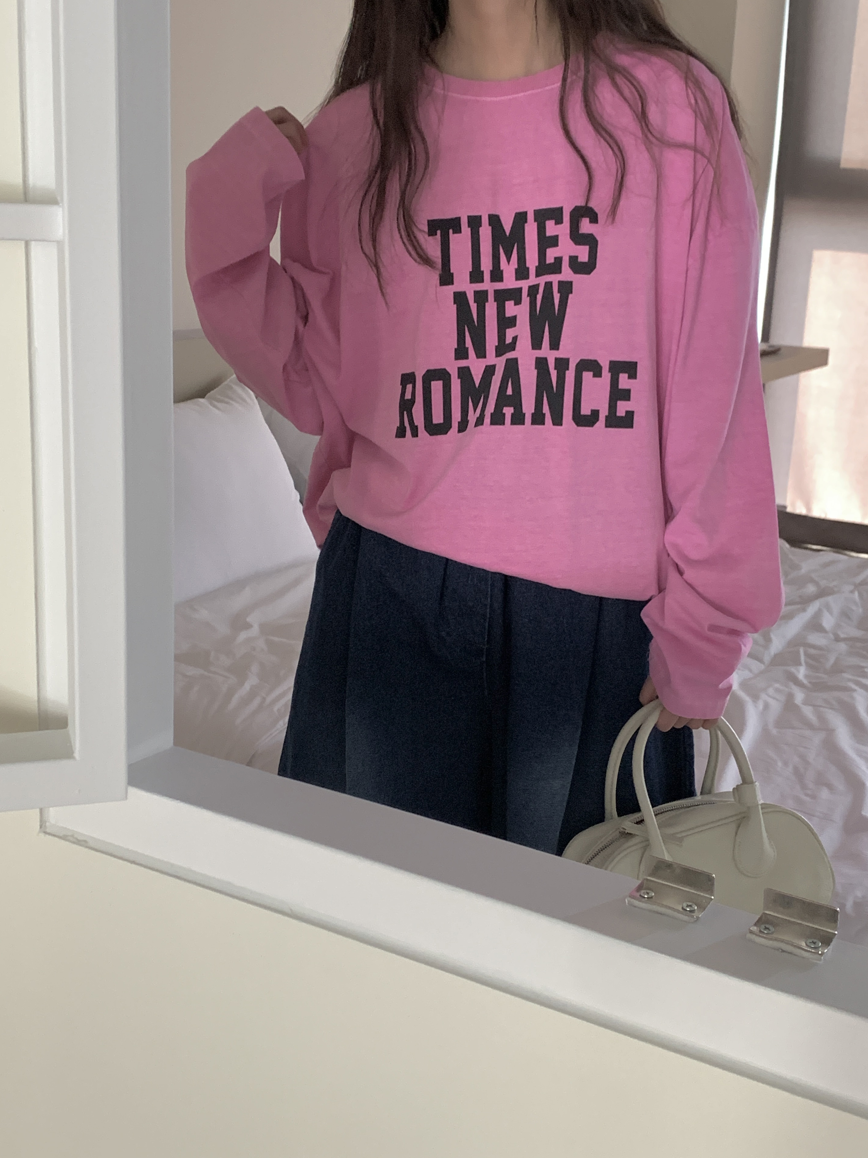 ROMANCEレタリングボクシーTシャツ | 詳細画像5
