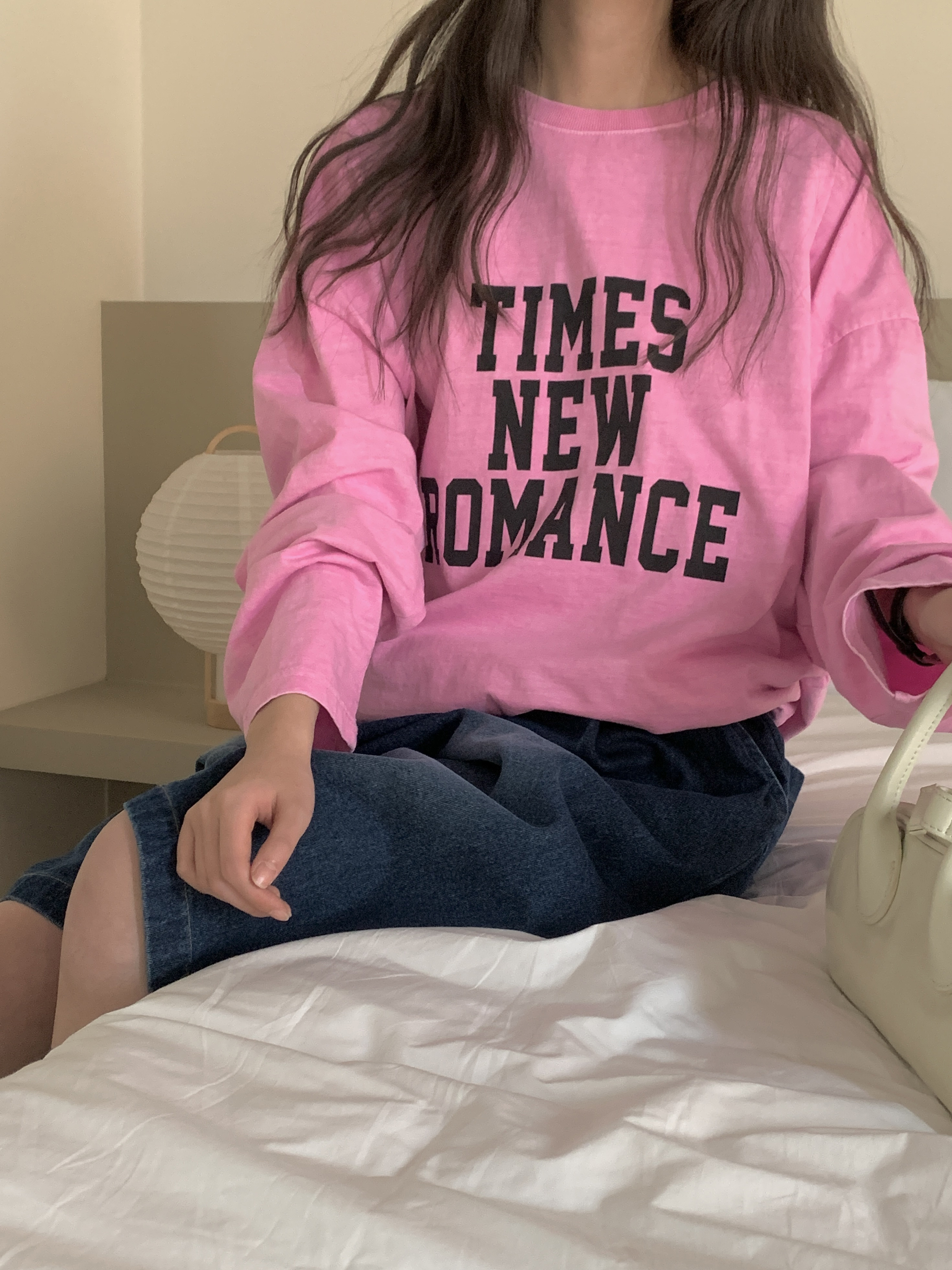 ROMANCEレタリングボクシーTシャツ | 詳細画像7