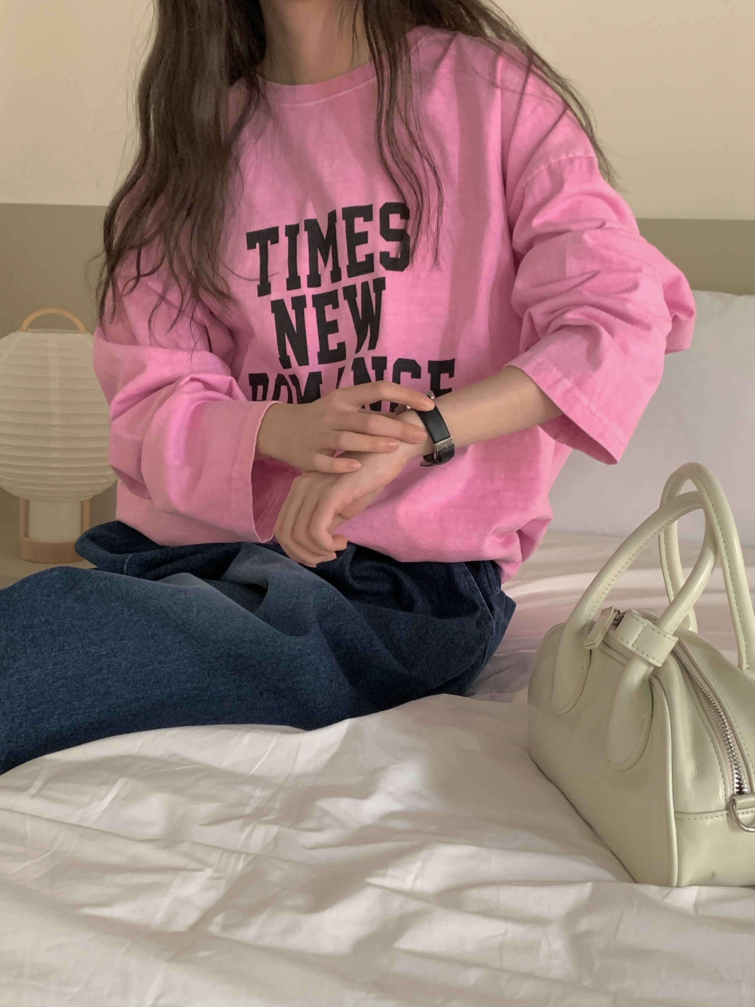 ROMANCEレタリングボクシーTシャツ | 詳細画像8