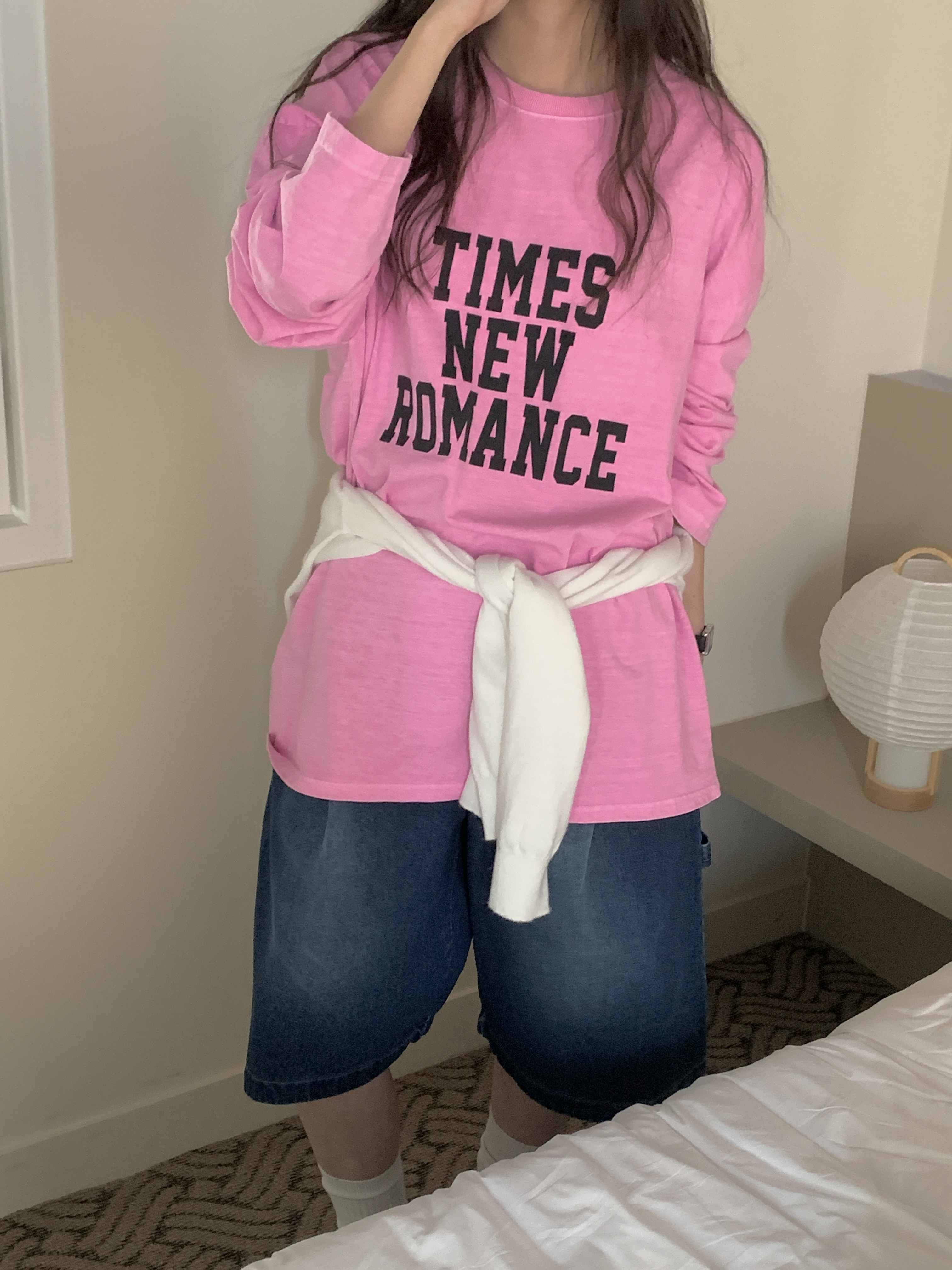 ROMANCEレタリングボクシーTシャツ | 詳細画像13