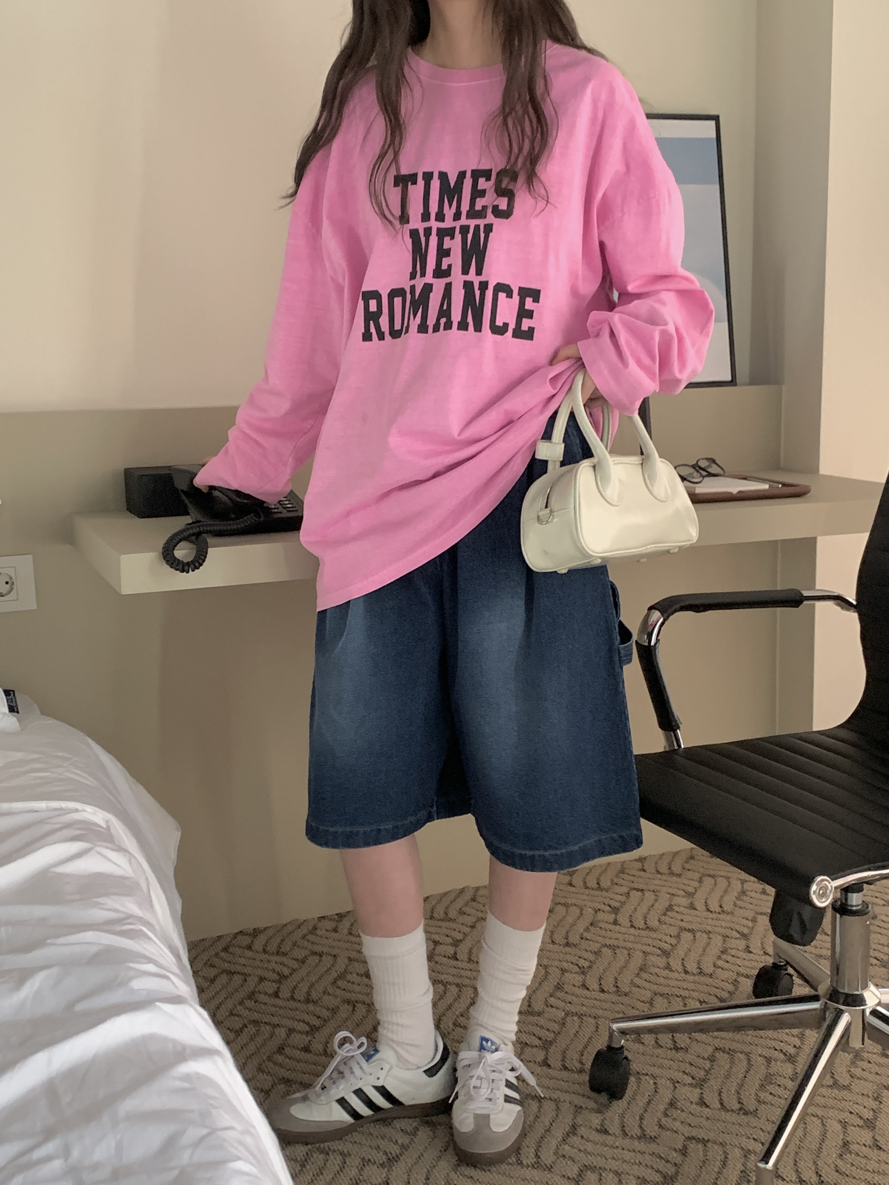 ROMANCEレタリングボクシーTシャツ | 詳細画像17