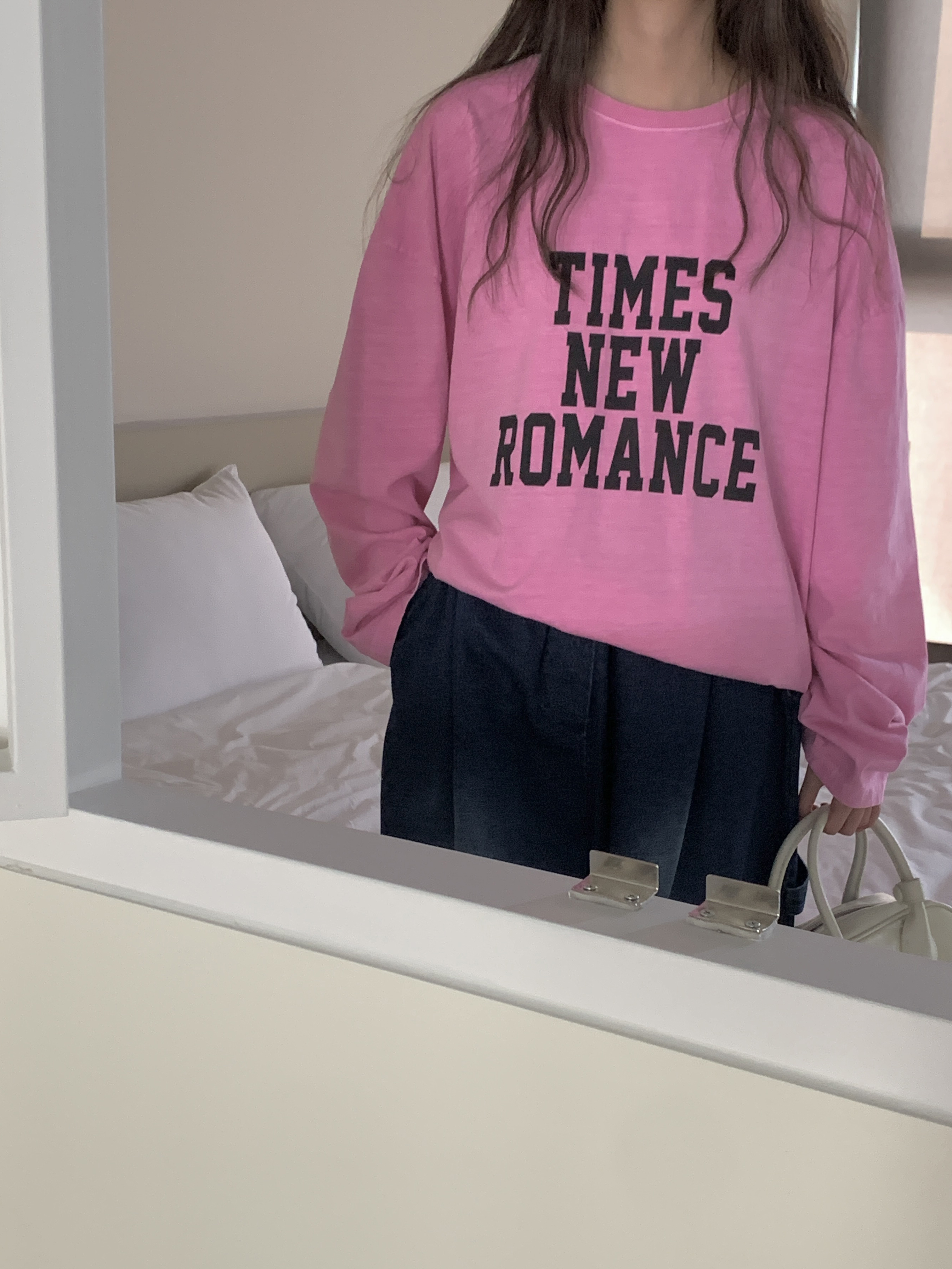 ROMANCEレタリングボクシーTシャツ | 詳細画像4