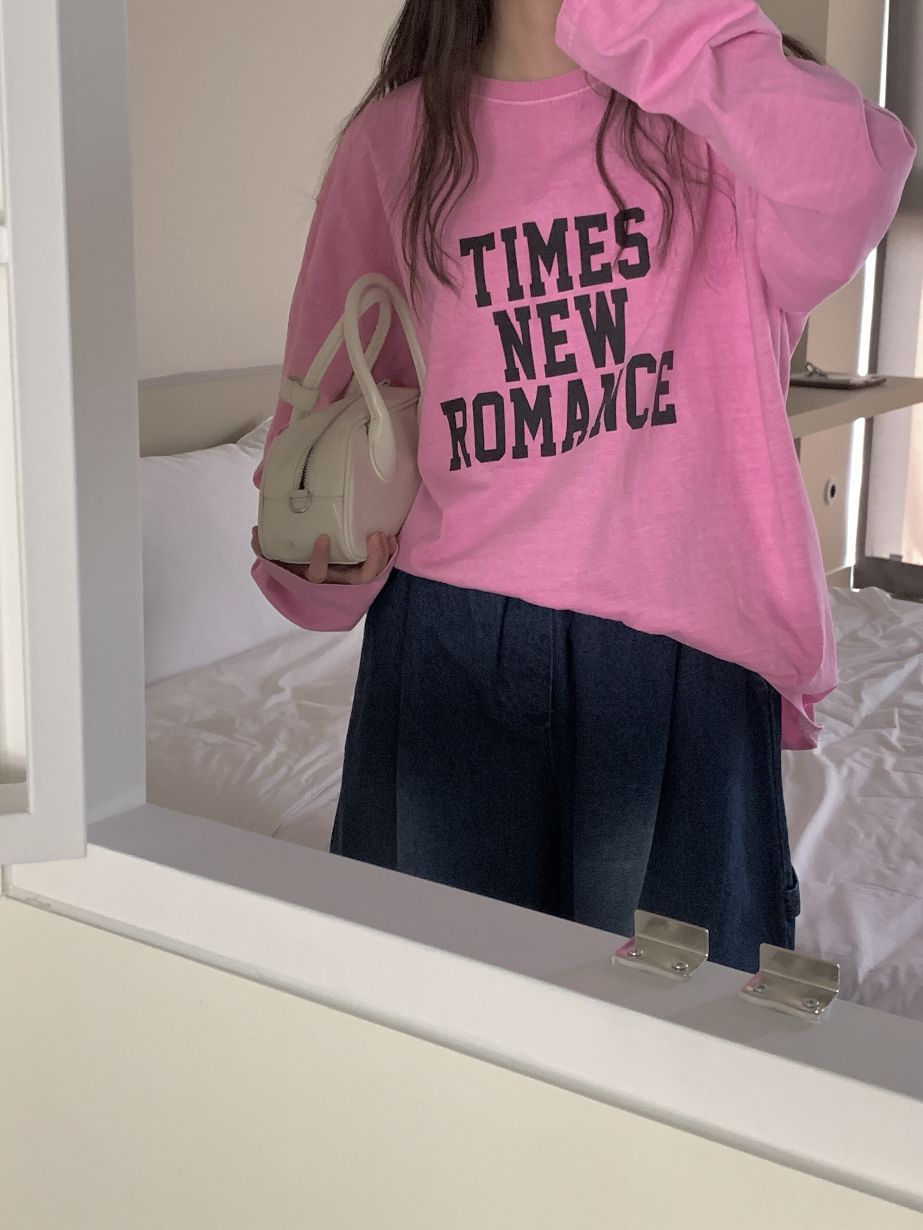 ROMANCEレタリングボクシーTシャツ | 詳細画像6