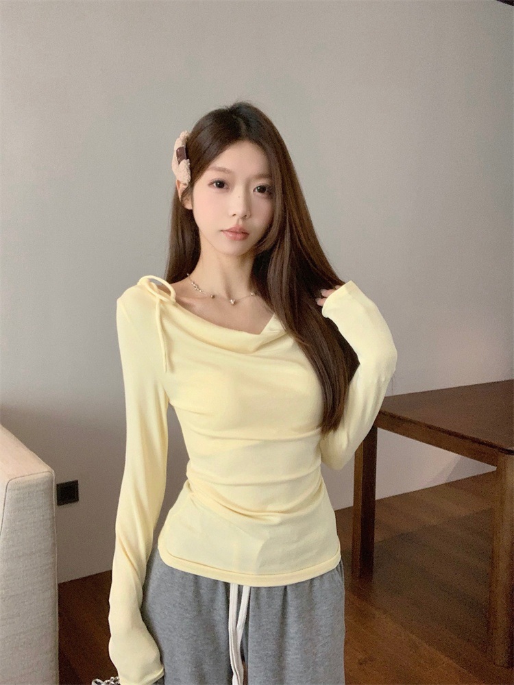ドレープショルダーリボンTシャツ | 詳細画像3