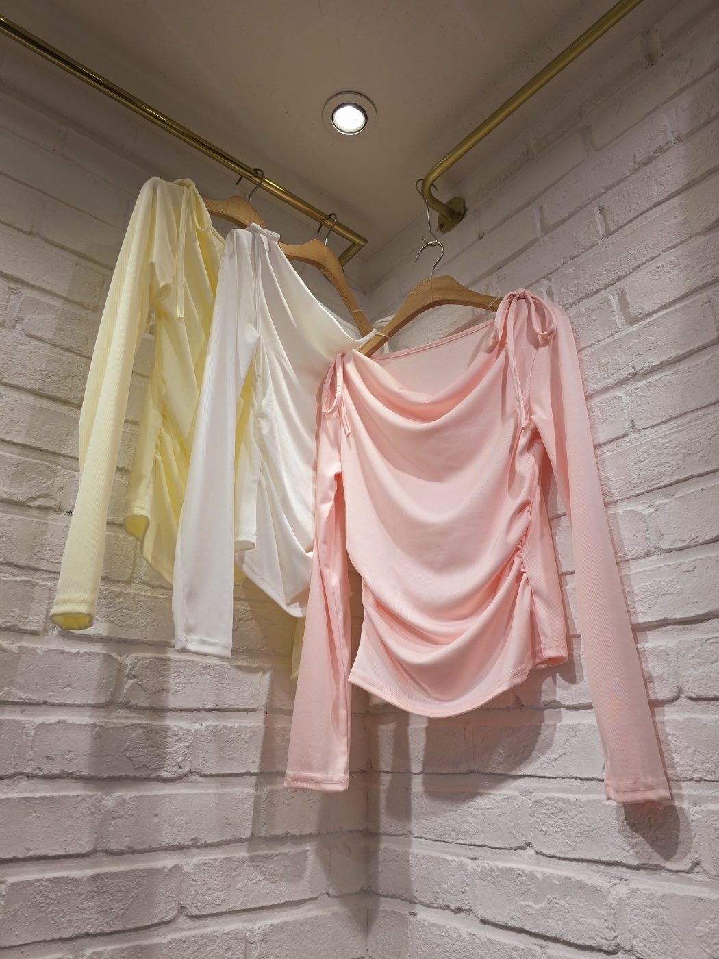 ドレープショルダーリボンTシャツ | 詳細画像8