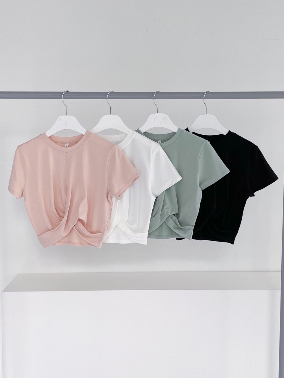 クロスクロップド半袖Tシャツ | 詳細画像18