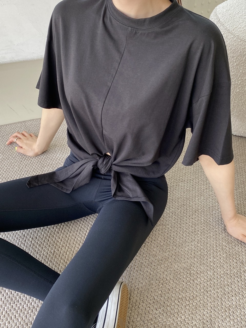 タイヘムクロップド半袖Tシャツ | 詳細画像11