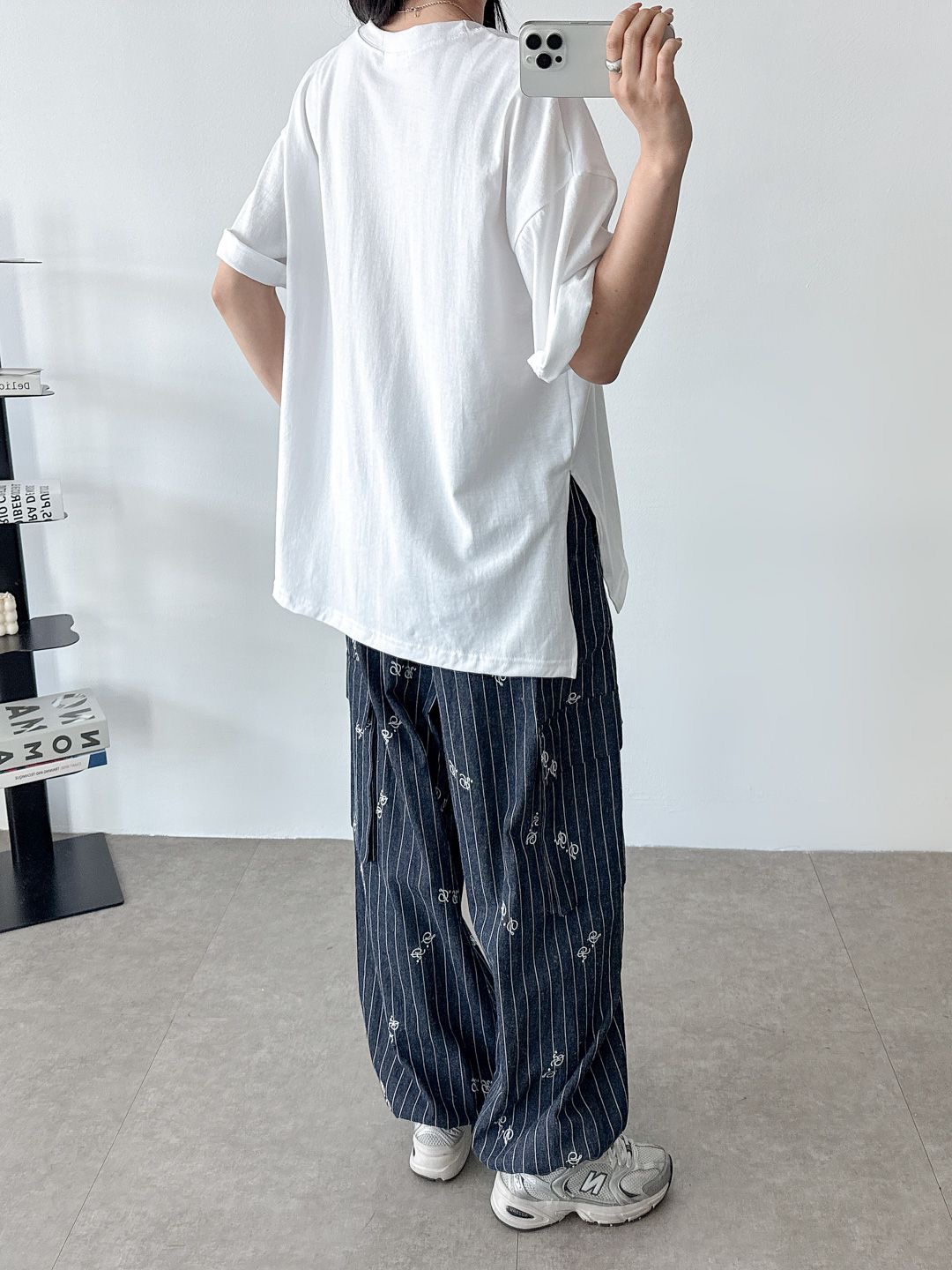 NEWスクエアプリントボクシー半袖Tシャツ | 詳細画像6