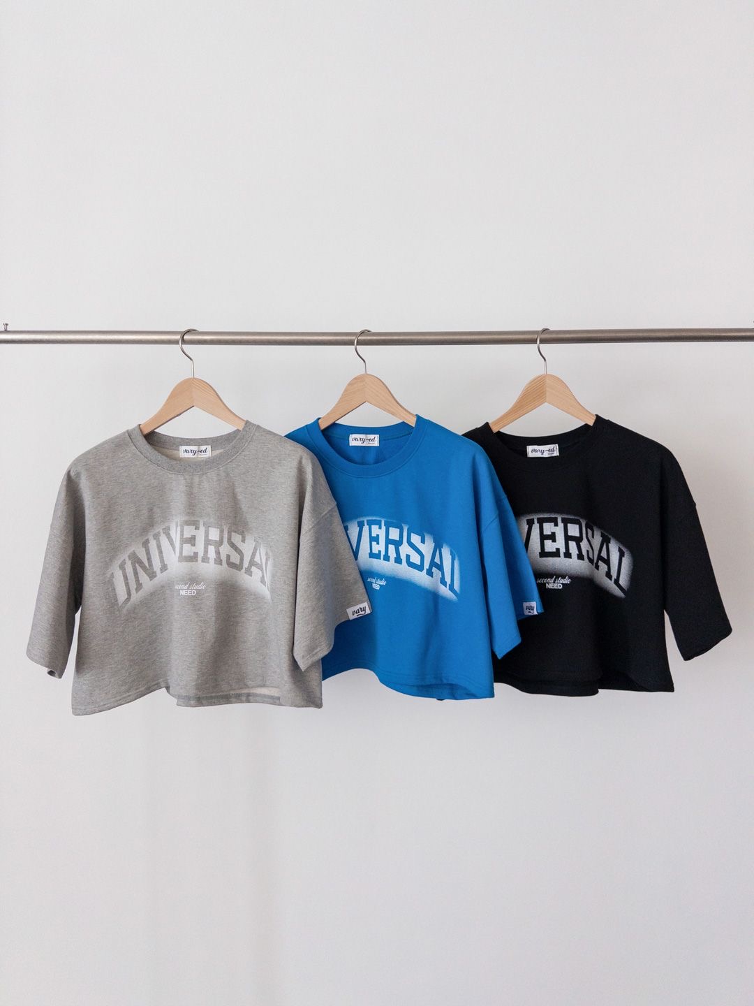 UNIVERSALクロップド半袖Tシャツ | 詳細画像11