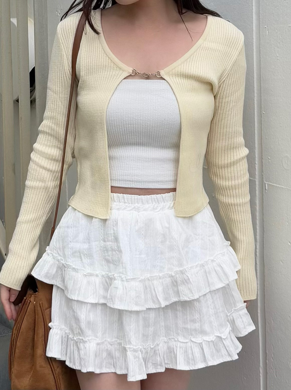 チェーンクロップドカーディガン | 詳細画像4