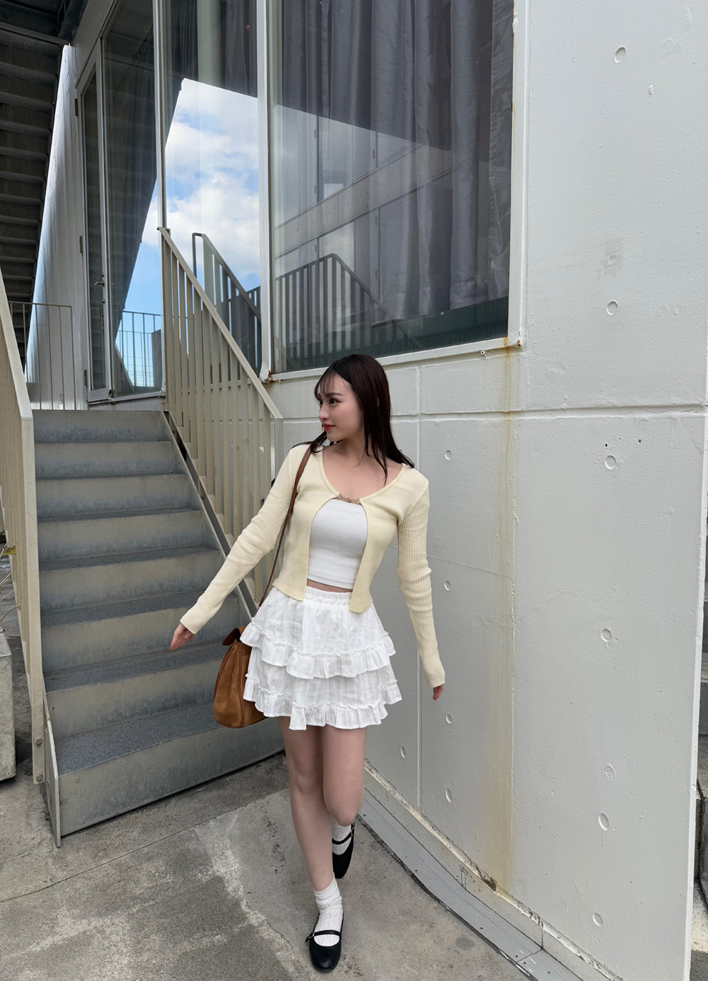 チェーンクロップドカーディガン | 詳細画像8