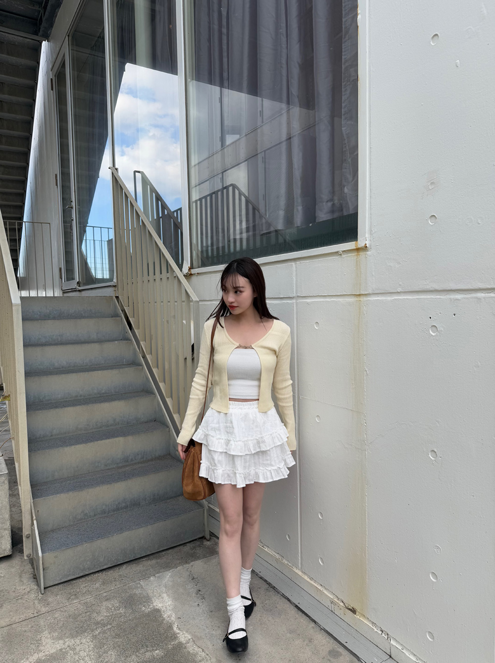 チェーンクロップドカーディガン | 詳細画像10