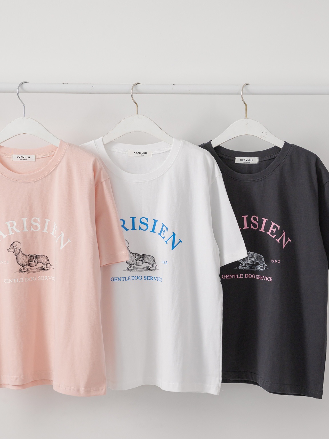 ダックスフンドプリント半袖Tシャツ | 詳細画像19